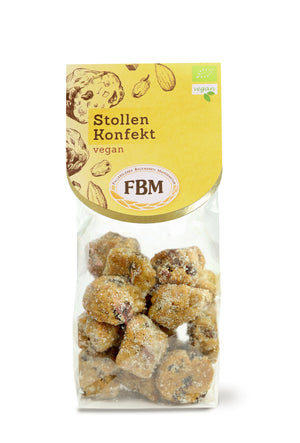 Mandelstollen Konfekt | vegan